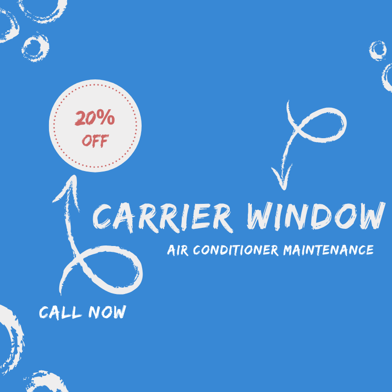 Carrier window air conditioner maintenance